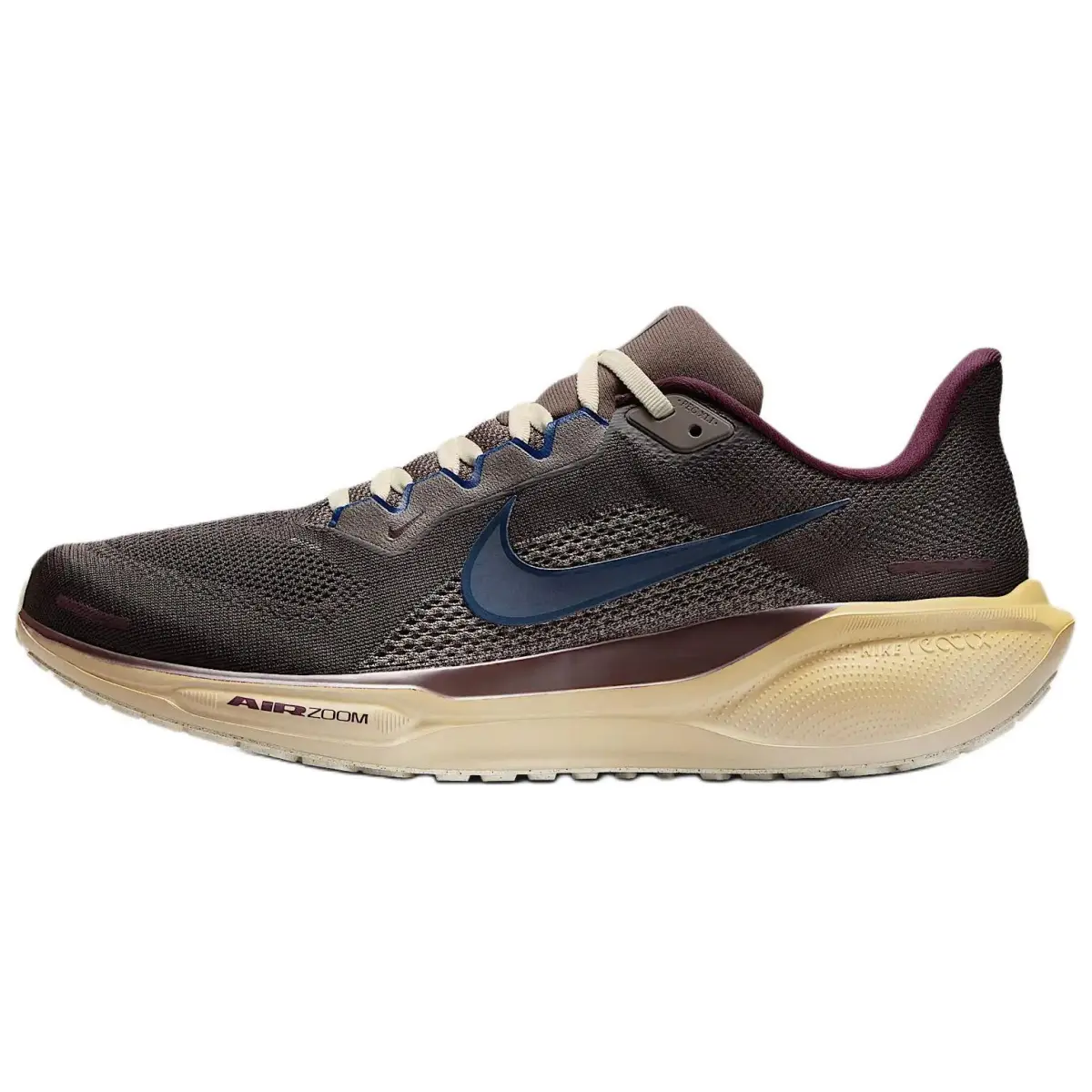 Nike Pegasus 41 Breathable Low top Casual Training Running Shoes Men's Brown