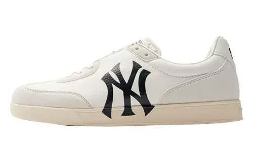 MLB Squeeze Slip Resistant Cushioning Abrasion Resistant Low top German Army Trainers Unisex Ivory White