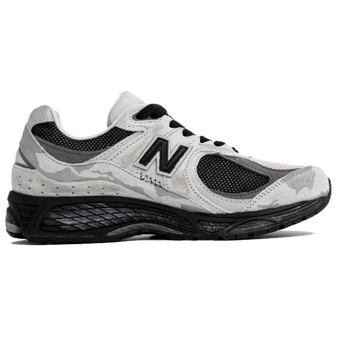 New Balance NB 2002R Abrasion Resistant Low top Running Shoes Unisex Black Gray