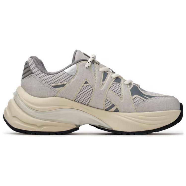 MLB Slip Resistant Abrasion Resistant Slip Resistant Abrasion Resistant Low top Running Shoes Unisex Gray