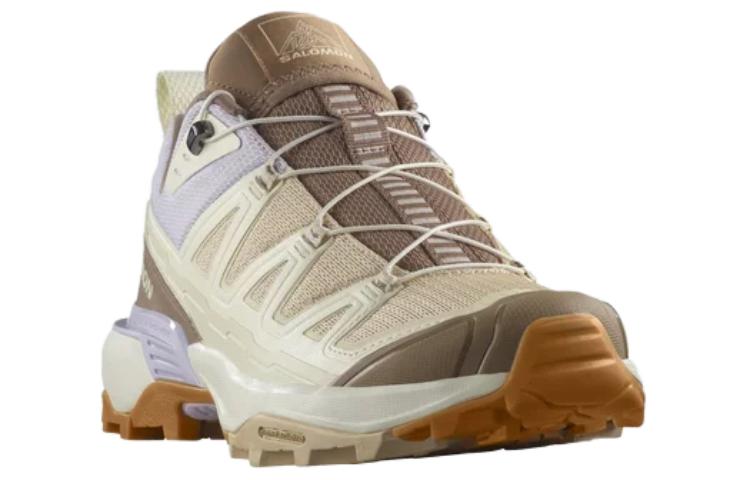 SALOMON X Ultra 360 Edge Comfortable Slip Resistant Slip Resistant Low top Outdoor Shoes Women’s Beige Brown Purple