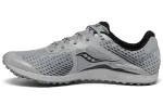 Saucony Kilkenny XC8 Spike Slip Resistant Cushioning Lightweight Low top Running Shoes Men's Gray Black