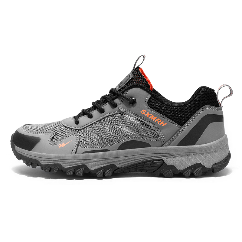 Binary Low top Outdoor Shoes Men’s Gray Orange