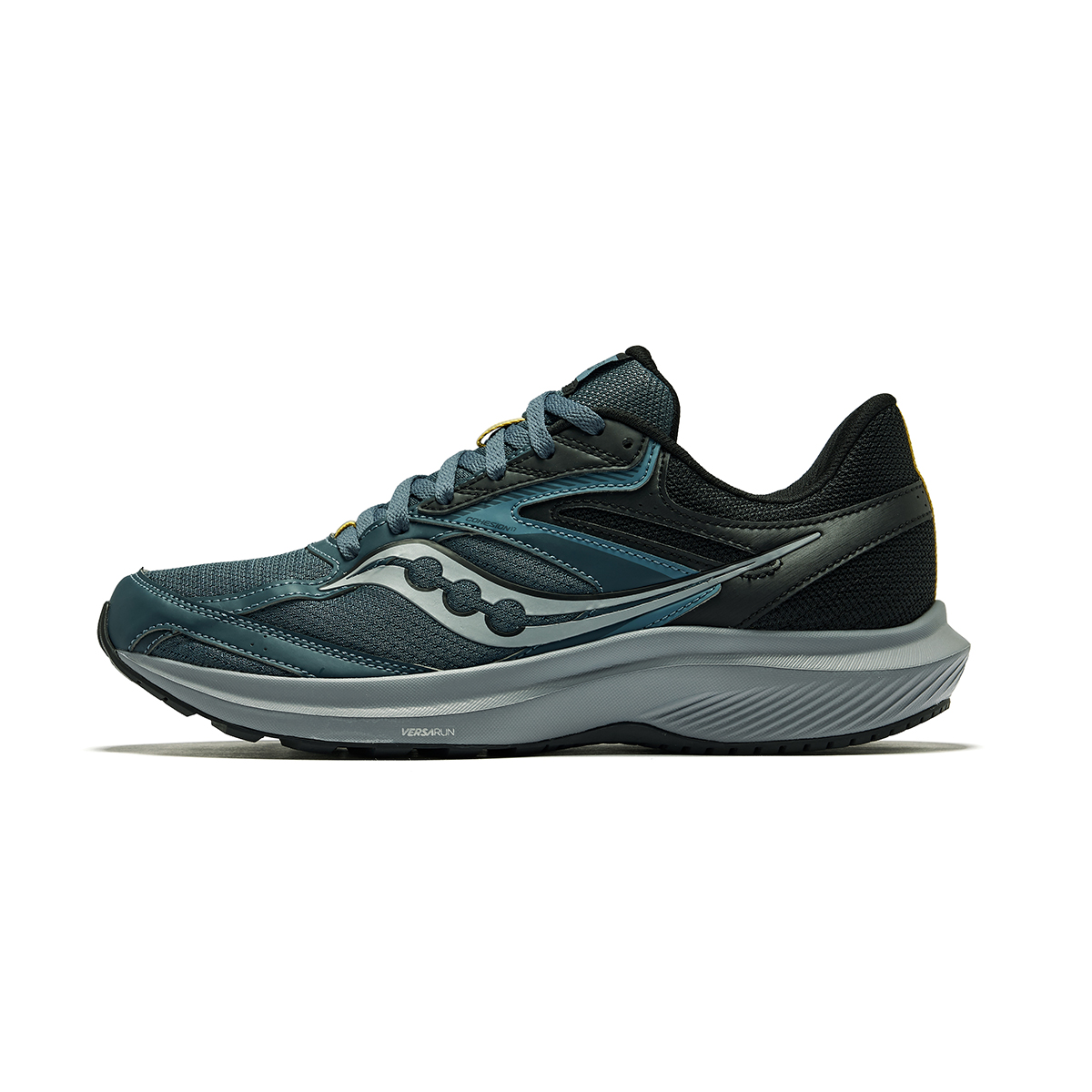 Saucony Cohesion 17 Comfortable Slip Resistant Slip Resistant Low top Running Shoes Men’s Dark Blue Black