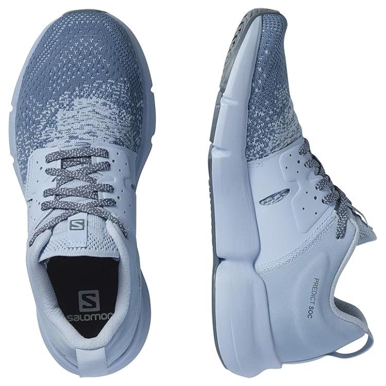 SALOMON Predict Soc Cushioning Slip Resistant Abrasion Resistant Breathable Lightweight Low top Sprint Running Shoes