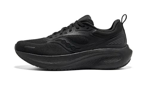 Saucony Surge 3 Mesh Cushioning Support Low top Running Shoes Unisex Black