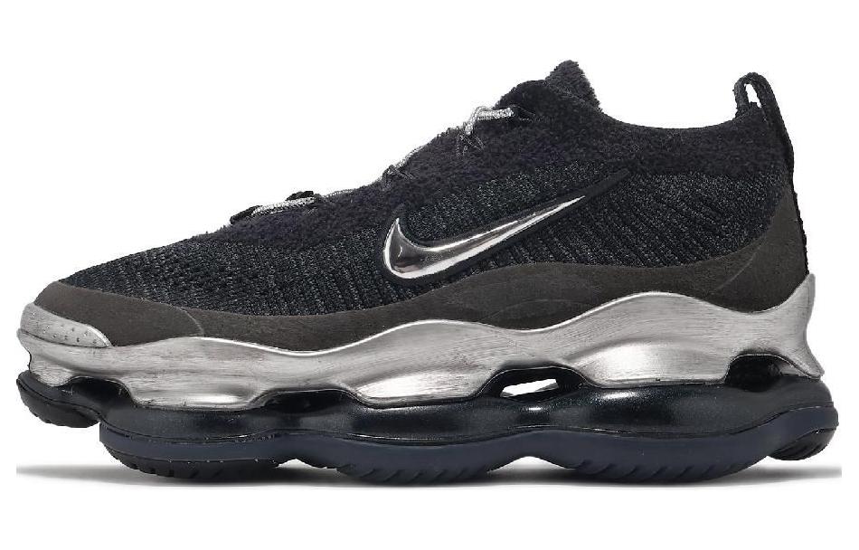 Nike Air Max Scorpion Retro Comfortable Simple Shock Absorbing Breathable Low Top Casual Running Shoes Women's Black Silver 2024