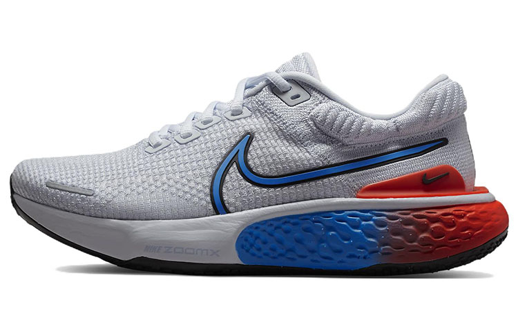 Nike ZoomX Invincible Run Flyknit 2 Football Grey Royal Crimson Women's