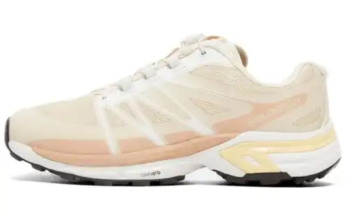 SALOMON XT Wings 2 Turtle Dove Comfortable Round Toe Cushioning, Wear Resistant Low top Outdoor Shoes Unisex Beige