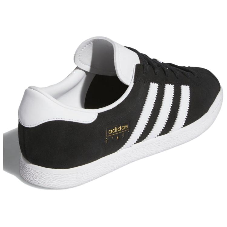 Adidas Originals Stadt Low top Skateboard Shoes Unisex Black White
