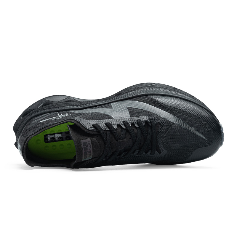 ANGSHAN Running Shoes Unisex Low Top Black