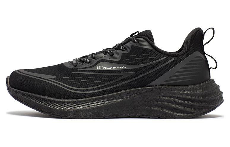 361° Slip Resistant Abrasion Resistant Low top Running Shoes Men’s Black
