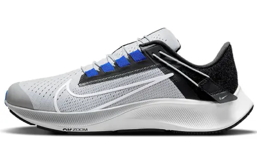 Nike Pegasus 38 Air Zoom FlyEase Pegasus 38 track and field sports fabric shock-absorbing non-slip wear-resistant breathable low-top marathon running shoes men's gray black blue