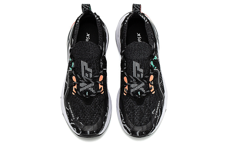 XTEP Qingyun Technology Running Shoes Women’s Low Top Black Gray