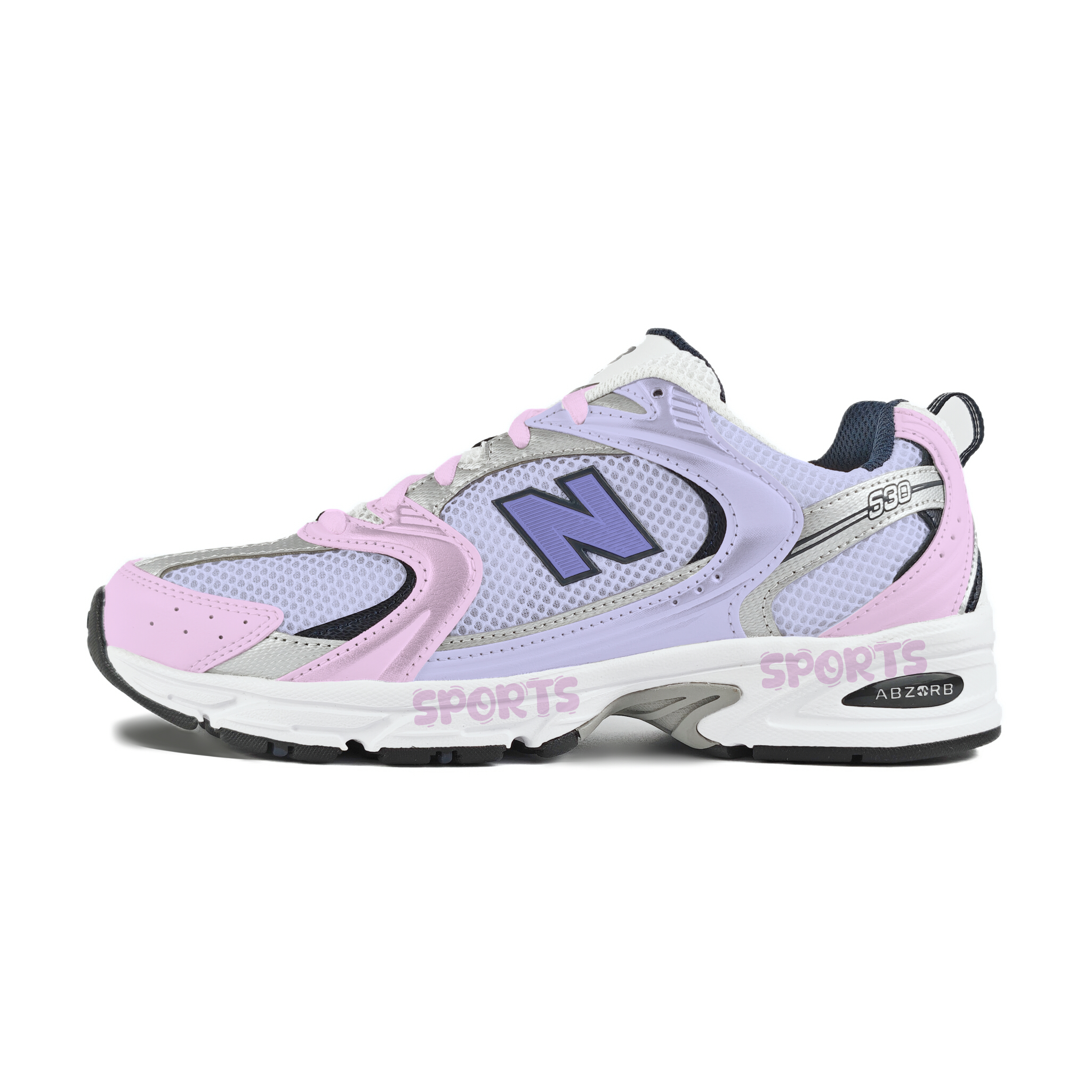 New Balance NB 530 Abrasion Resistant Low top Running Shoes Unisex Purple Pink