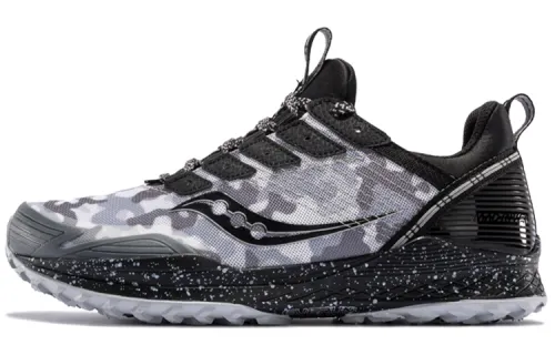 Saucony Mad River TR Running Shoes Men's Low Top White Black