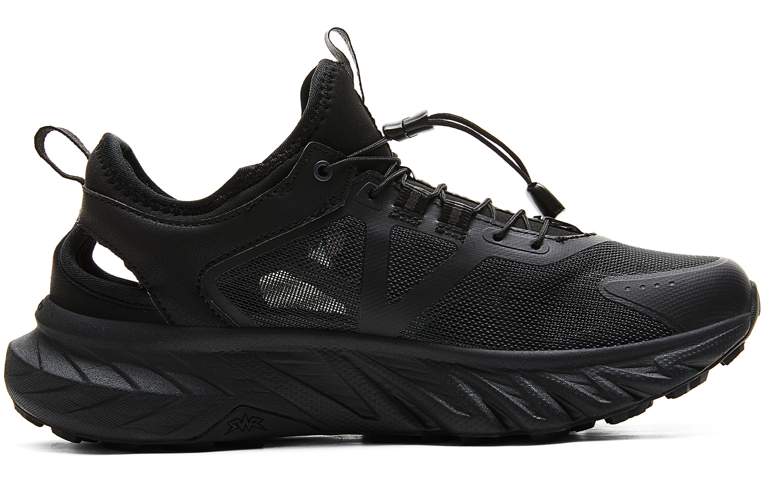 PEAK Cushioning Rebound Abrasion Resistant Breathable Slip Resistant Low top Running Shoes Women’s Black Magnet Gray