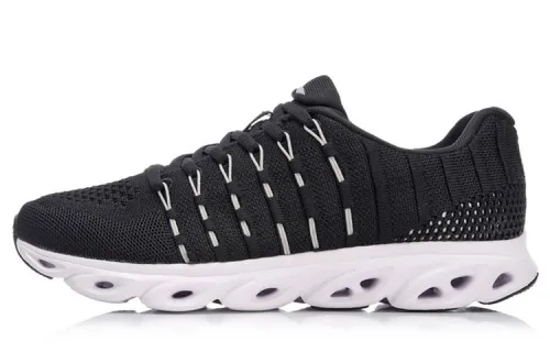Li Ning Arc Running Shoes Women's Low Top Black White