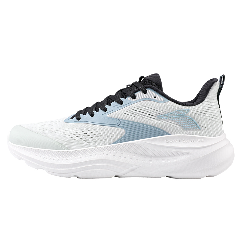 361° Star Leap Breathable And Lightweight Low top Casual Running Shoes Men’s Antarctic Gray Mist Blue