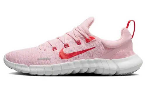 Nike Free RN 5.0 Barefoot Feeling Low-top Casual Running Shoes Women's Pink