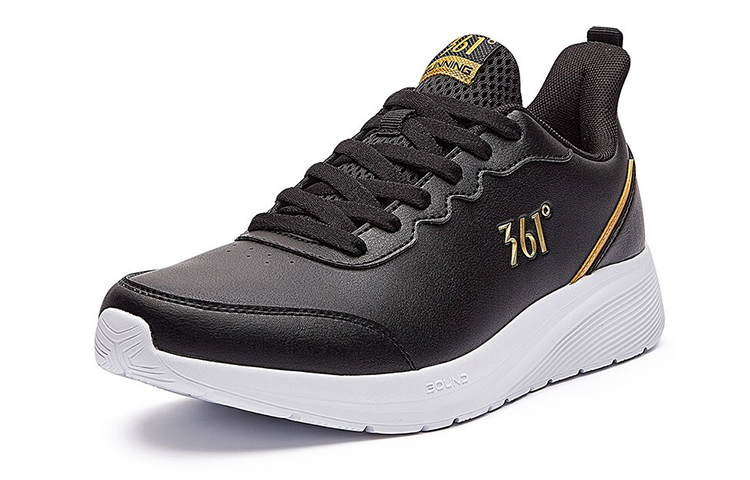 361° Cushioning Low top Running Shoes Men’s Obsidian Black