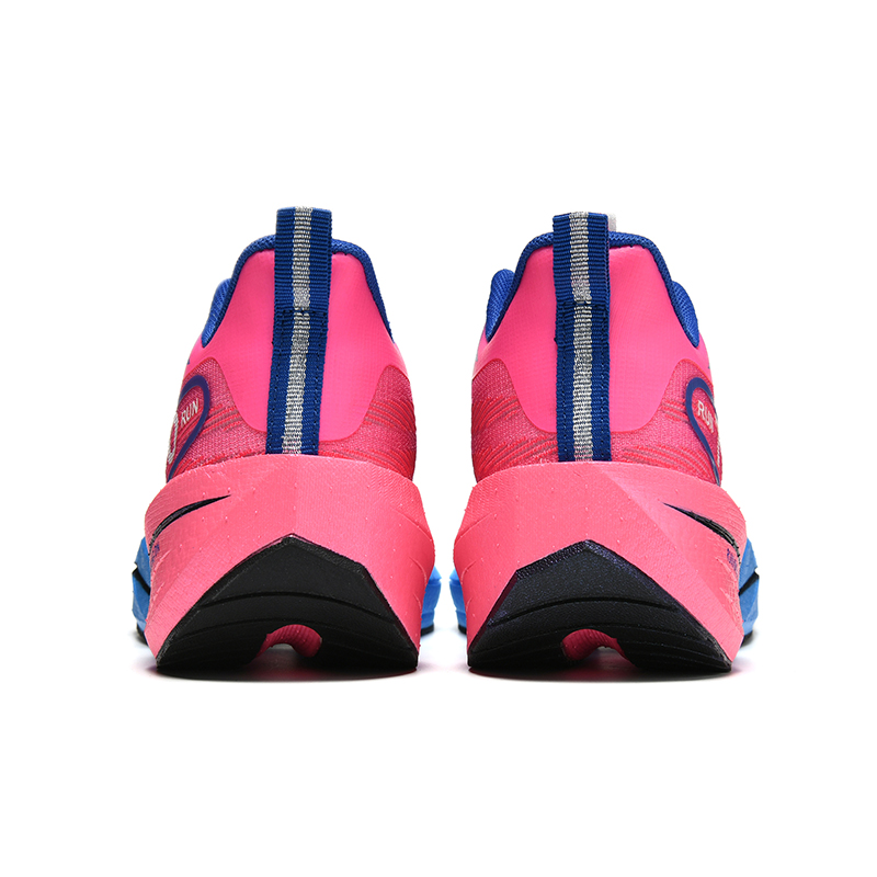 JINLAIKE Fabric Cushioning Slip Resistant Abrasion Resistant Low top Nylon TPU Sheet Running Shoes Unisex Blue