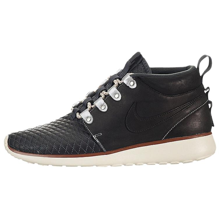 Nike Roshe Run Sneakerboot Qs Black Quilted