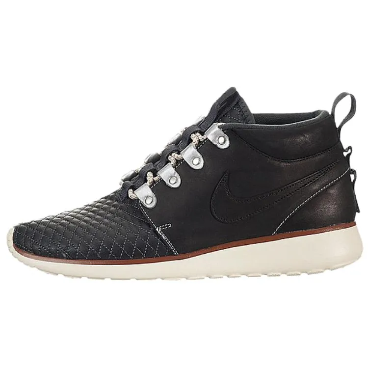 Nike Roshe Run Sneakerboot Qs Black Quilted