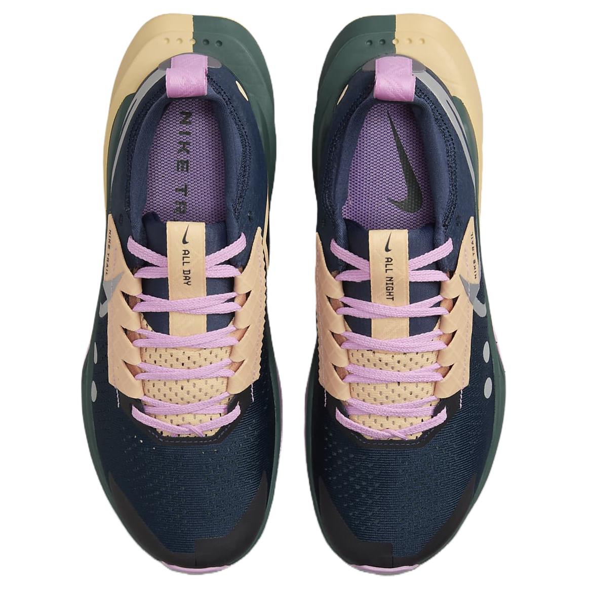 Nike ZoomX Zegama 2 Armory Navy Celestial Gold Vintage Green Metallic Silver Women’s