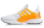 Li Ning Crazy Run X Cushioning Breathable Rebound Low top Running Shoes Unisex White Orange Green