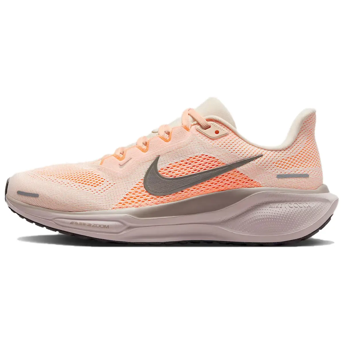 Nike Pegasus 41 Breathable Low top Long Distance Running Sprint Running Shoes Women's Orange