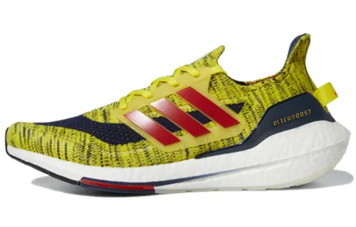 Adidas UltraBoost 21 'Bright Yellow Navy'