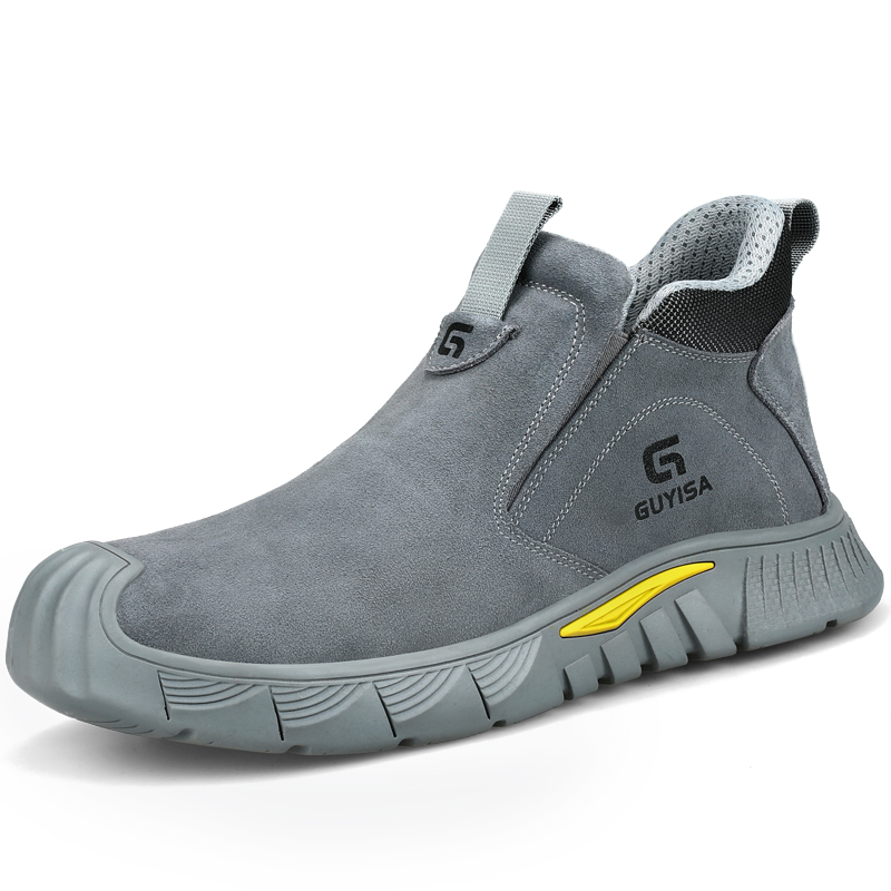 LANOUDUN Abrasion Resistant Slip Resistant Abrasion Resistant Slip Resistant Low top Outdoor Shoes Unisex Gray