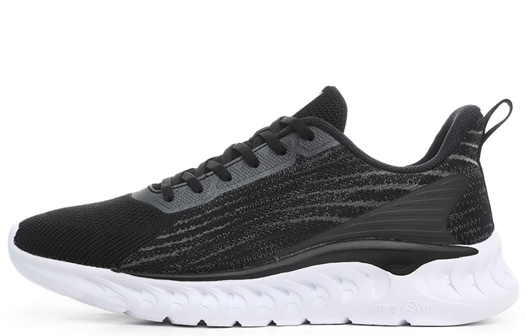 Erke Shark Of Surprise Shake Low top Running Shoes Men’s Black Gray