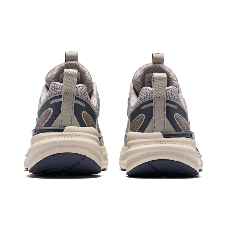 Erke Vertical 1.0 Running Shoes Men’s Low Top Warm Mist Gray Carbon Gray