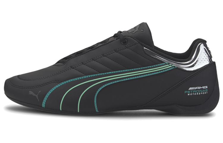PUMA Menzu Mapf1 R Running Shoes Men's Low Top Black/Green/Silver