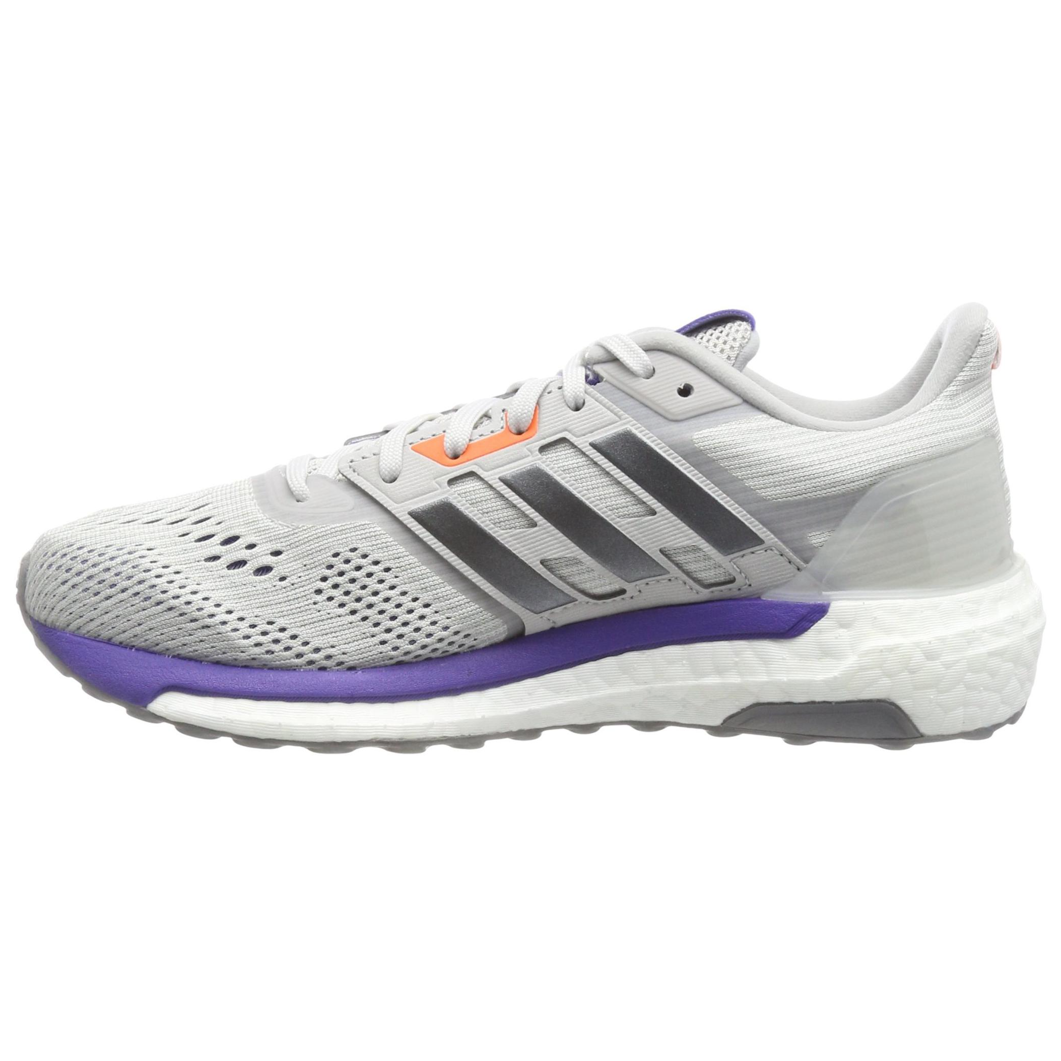 Adidas Supernova Abrasion Resistant Breathable Low top Running Shoes Women's Gray