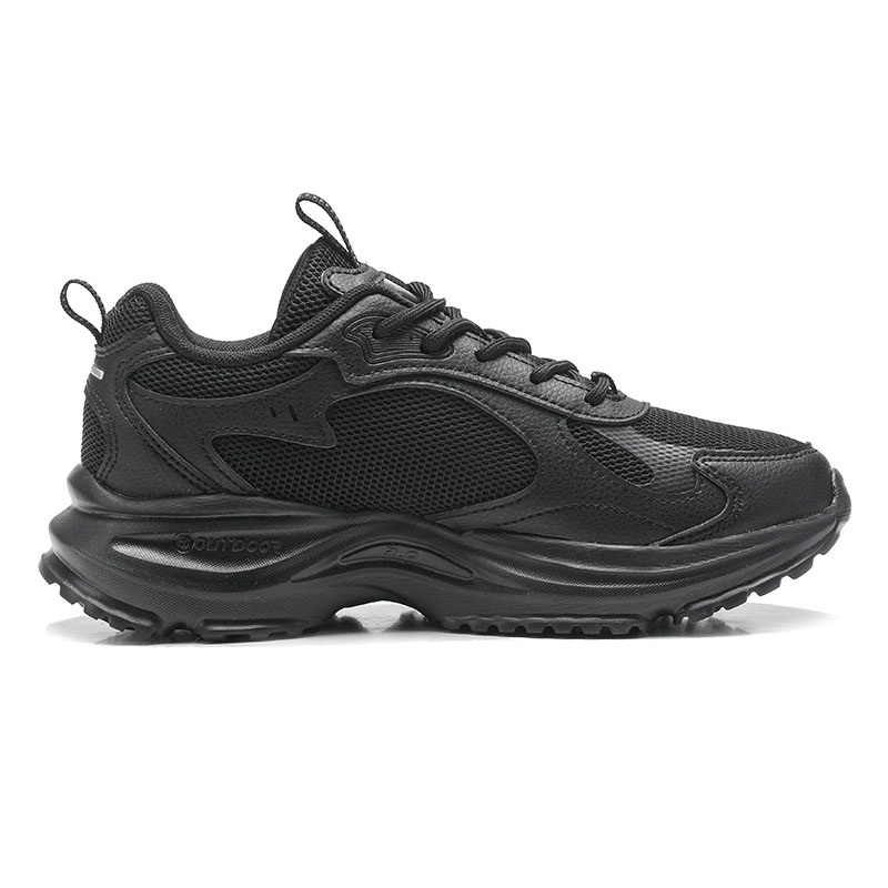 XTEP Breathable And Wear resistant Low top Outdoor Shoes Women’s Black