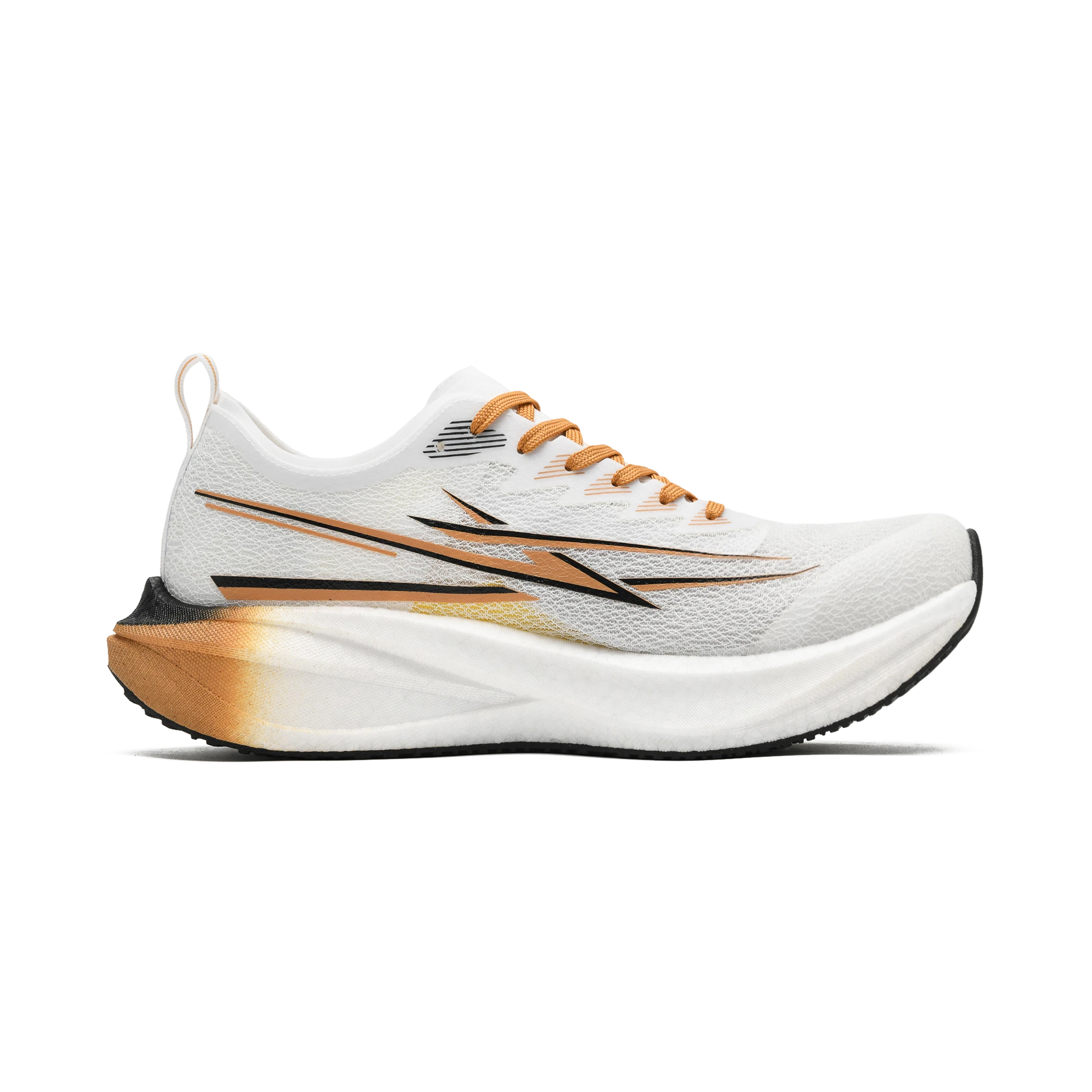 DDOCABC Running Shoes Unisex Low Top Orange Yellow