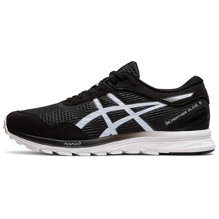 ASICS Gel Feather Glide 5 2E Wide 'Black White'