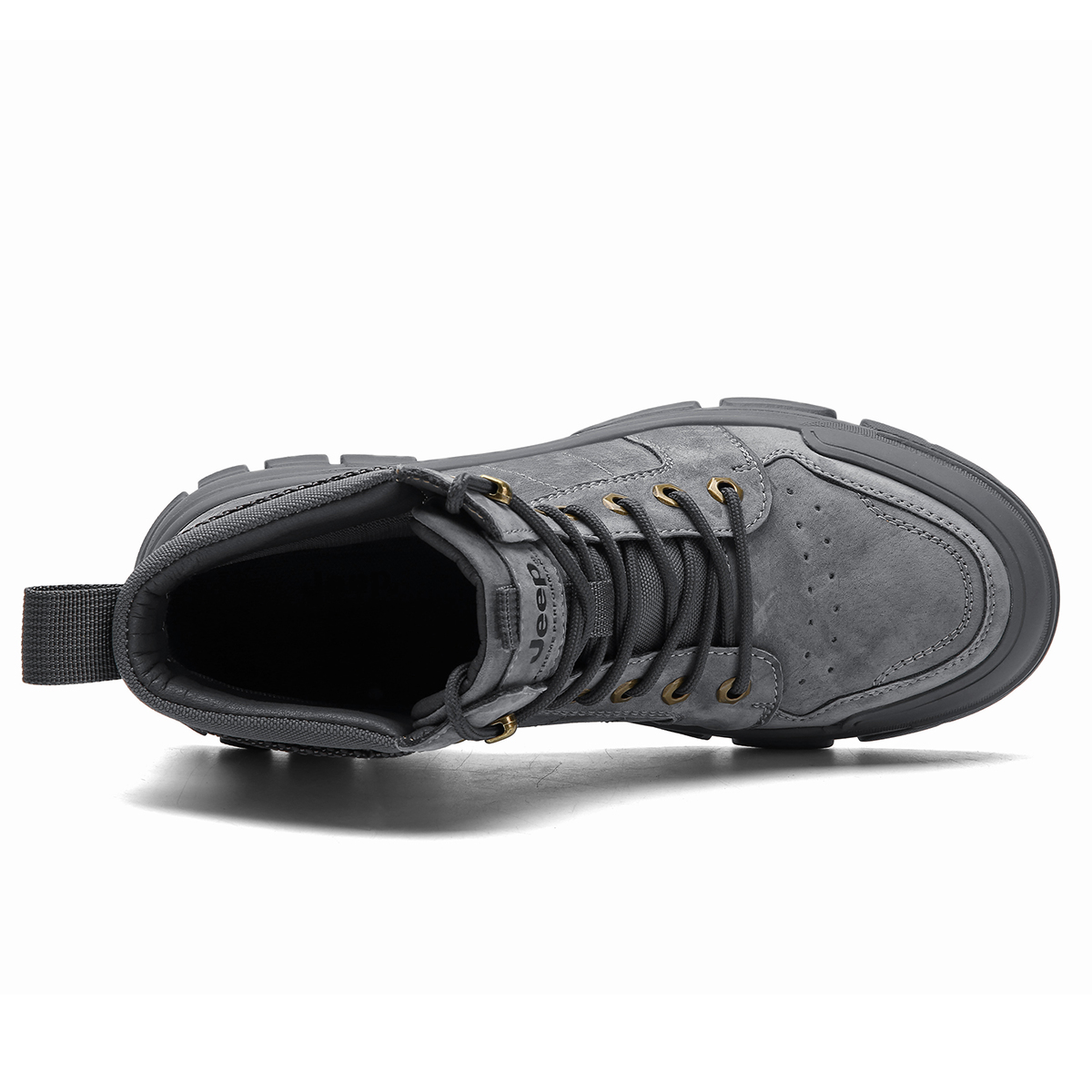 Jeep High top Outdoor Shoes Men’s Gray