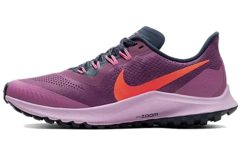 Nike Pegasus 36 Trail Trendy Non-Slip Lightweight Low-top Marathon Running Shoes Women's Purple