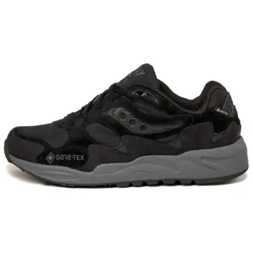 Saucony Grid Shadow 2 Abrasion Resistant Abrasion Resistant Low top Running Shoes Men's Black