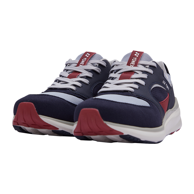 YONEX POWER CUSHION+ Mid top Running Shoes Unisex Navy Blue Red