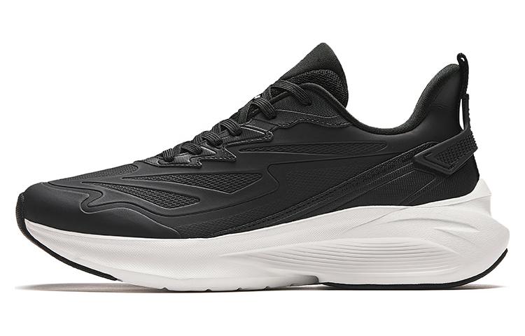 Anta Cushioning, Wear Resistant Low top Long Distance Running Sprint Running Shoes Men’s Black White