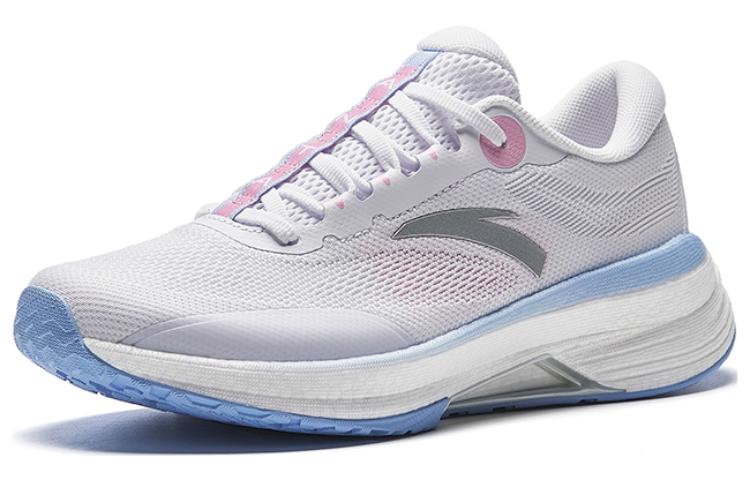 Anta Comfortable Slip Resistant, Abrasion Resistant, Lightweight Low top Running Shoes Women’s Blue Pink