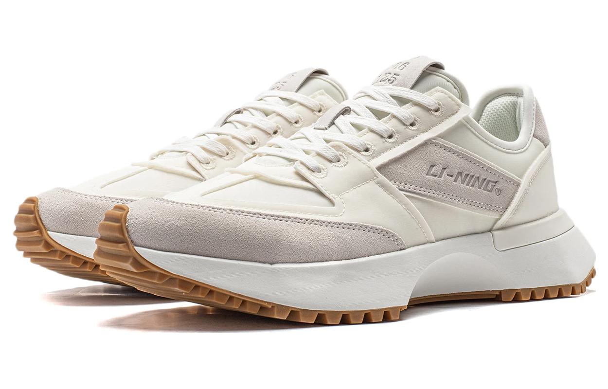 Li Ning 001 VNTG Lightweight Abrasion Resistant Low top Running Shoes Women’s White
