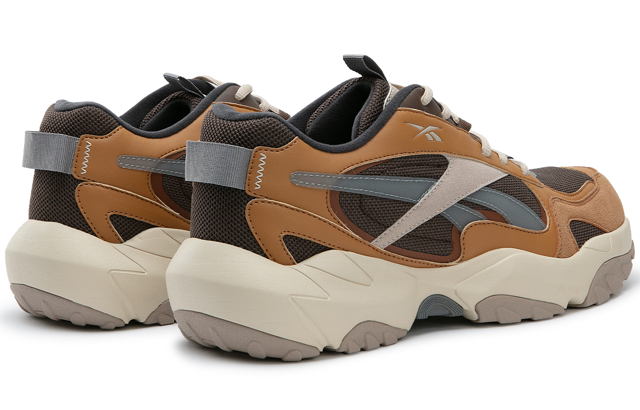 Reebok FLUFFI PUFF CN Low top Running Shoes Unisex Brown Yellow