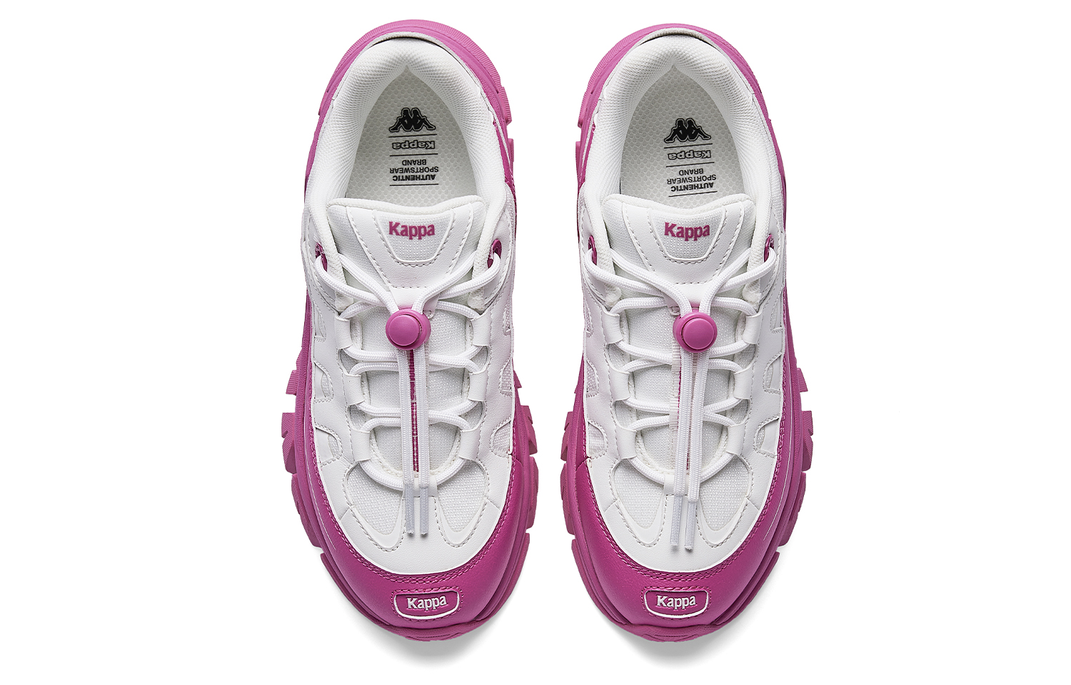 Kappa K Boat 1 Back to Back Abrasion Resistant Low top Outdoor Shoes Women’s White Pink