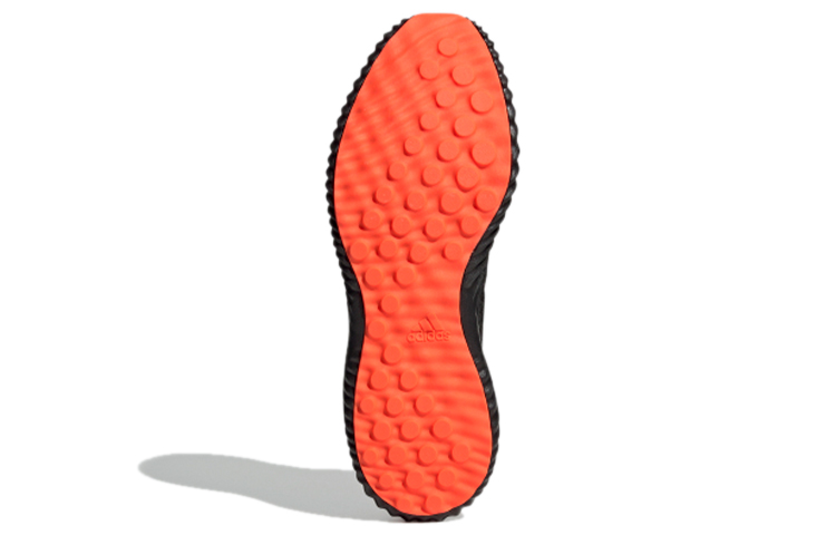 Мужские кроссовки adidas AlphaBounce Ek (черный / оранжевый) — Чёрный / оранжевый — фото 5